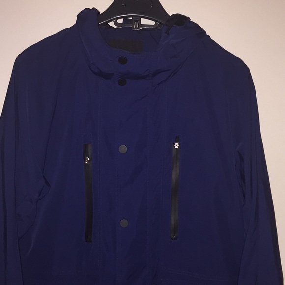Banana Republic Navy Blue hooded jacket - Picture 3 of 6